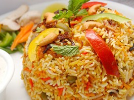 R-8 VEGETABLE BIRIYANI