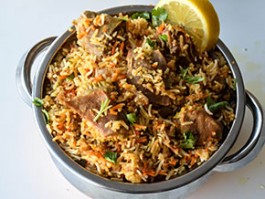 R-2 LAMB OR GOAT BIRIYANI