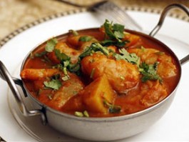 F-6 SHRIMP VINDALOO