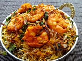 R-3 SHRIMP BIRIYANI